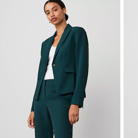 Women's Teal Blazer - Picture 12 of 13